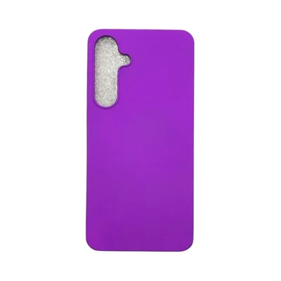 Capa Samsung  S24 Ultra Silicone Aveludada Capinha Colorida Capinha Anti Impacto Cor:roxo 02