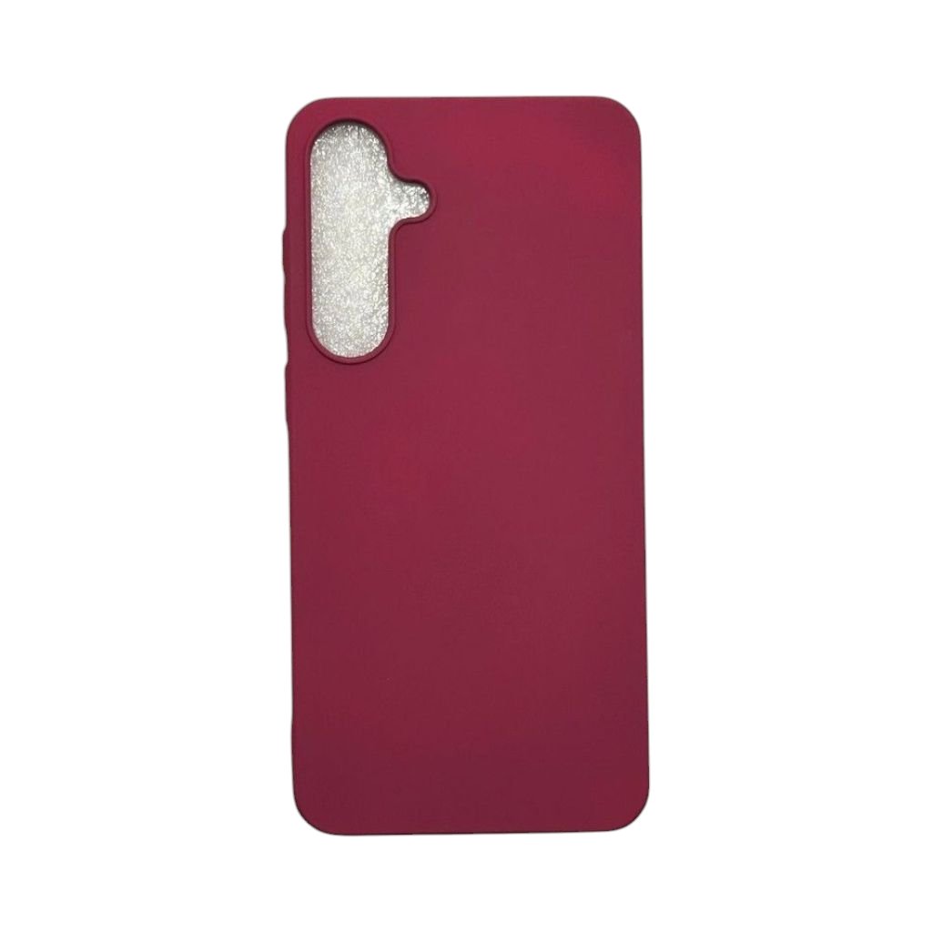 Capa Samsung  S24 Ultra Silicone Aveludada Capinha Colorida Capinha Anti Impacto Cor:bordo