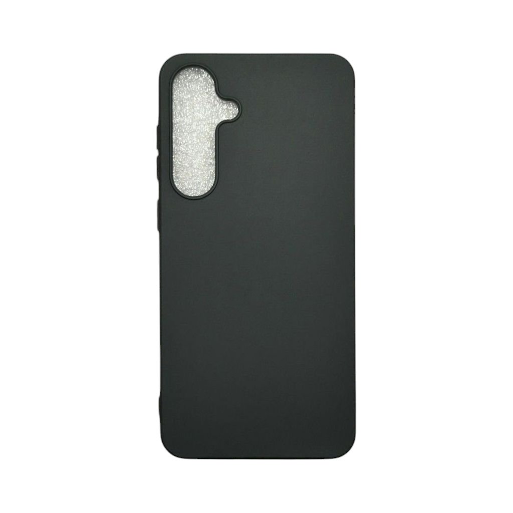 Capa Samsung S24  Silicone Aveludada Capinha Colorida Capinha Anti Impacto Cor:preto