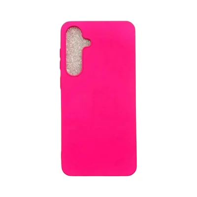 Capa Samsung S24 Silicone Aveludada Capinha Colorida Capinha Anti Impacto Cor:pink