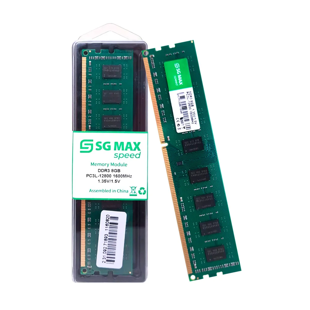 Memória 8gb Ddr3 1600 Cl 11 1.35V Desktop UDIMM SGM8G1600CL11D SGMAX