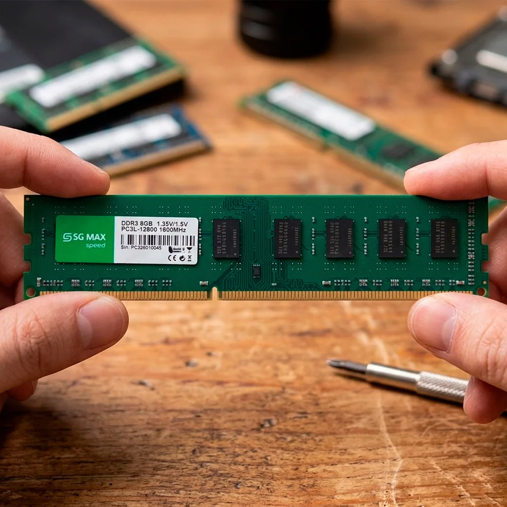 Imagem 2 de 5 do produto Memória 8gb Ddr3 1600 Cl 11 1.35V Desktop UDIMM SGM8G1600CL11D SGMAX