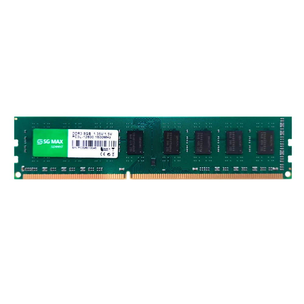 Imagem 3 de 5 do produto Memória 8gb Ddr3 1600 Cl 11 1.35V Desktop UDIMM SGM8G1600CL11D SGMAX