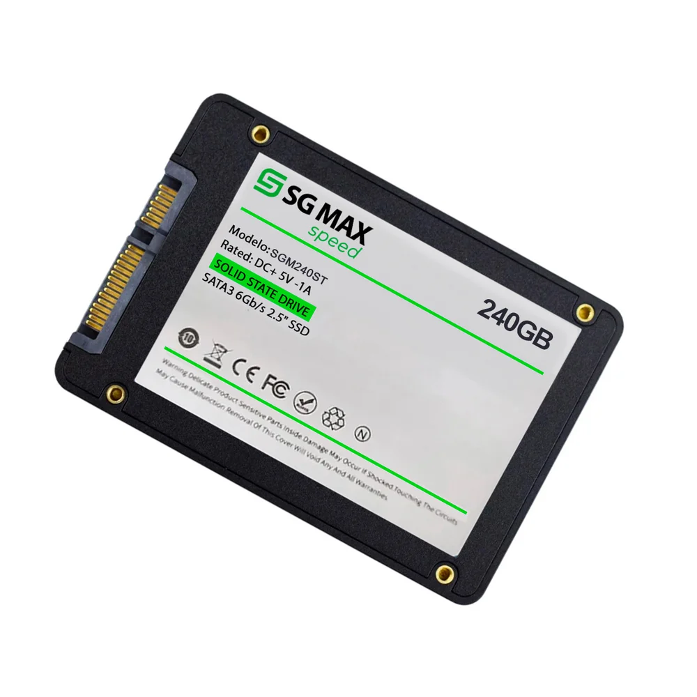 Imagem 4 de 4 do produto SSD  240GB 2.5 Sata 3 560mbs Leit 520mbs Grav Sgm240st Sgmax