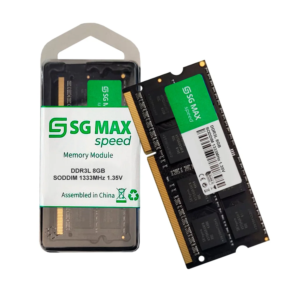 Memoria Notebook   8GB Ddr3l 1333 Cl 11 1.35v Soddim Sgm8gl1333cl11nb Sgmax