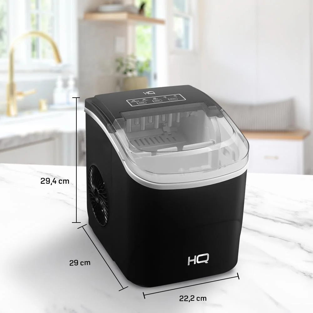 Imagem 2 de 5 do produto Máquina De Gelo Hq 12kg Turbo Ice Premium Hq-mg12kgdp