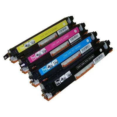 Kit 4 Toner Compatível Hp Ce310a | Ce311a | Ce312a | Ce313a | Ollix