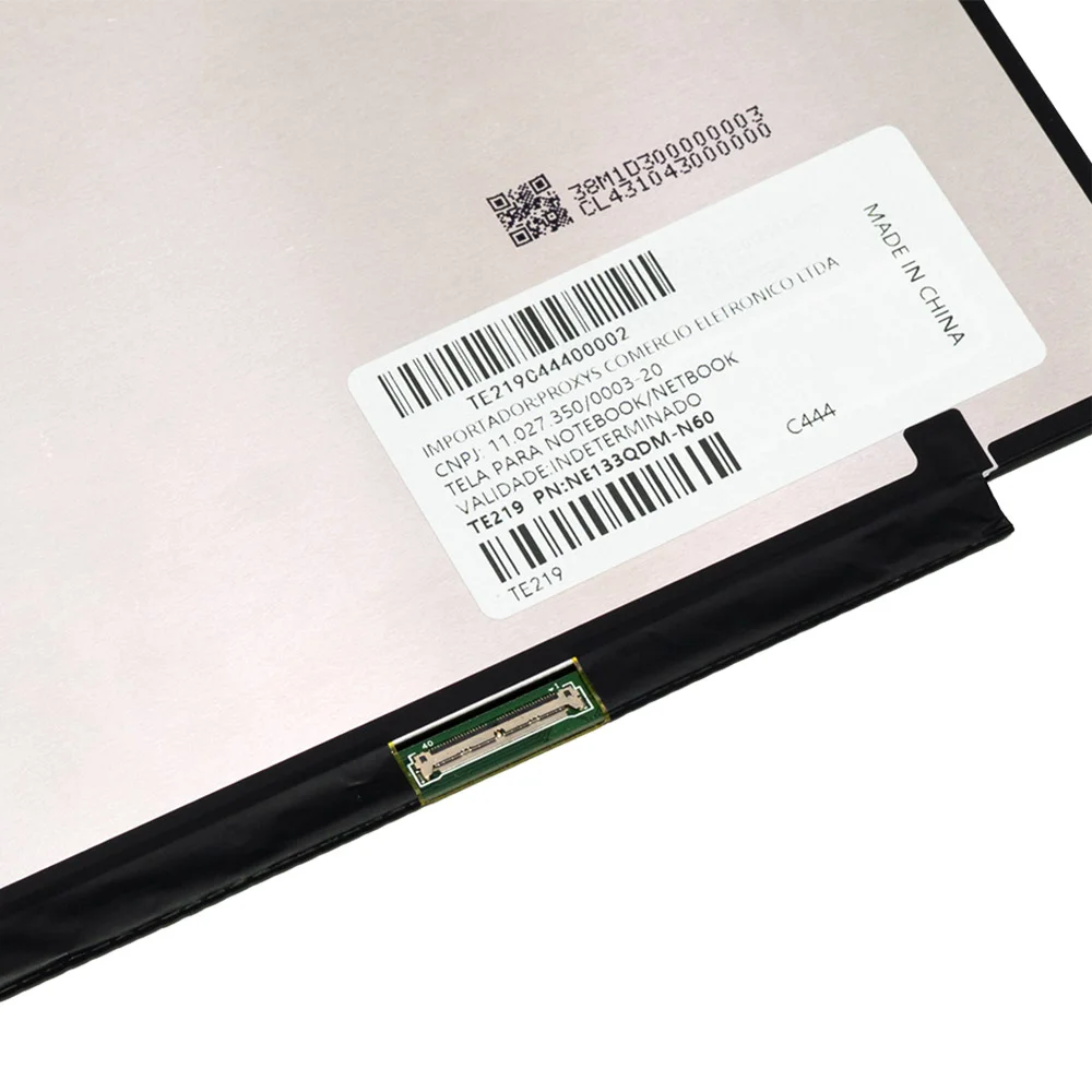 Tela Para Notebook Lenovo Yoga Slim 13acn05 13.3" Wqxga 40 Pinos Fosca Tela Para Notebook Lenovo Yoga Slim 13acn05 13.3" Wqxga 40 Pinos Fosca