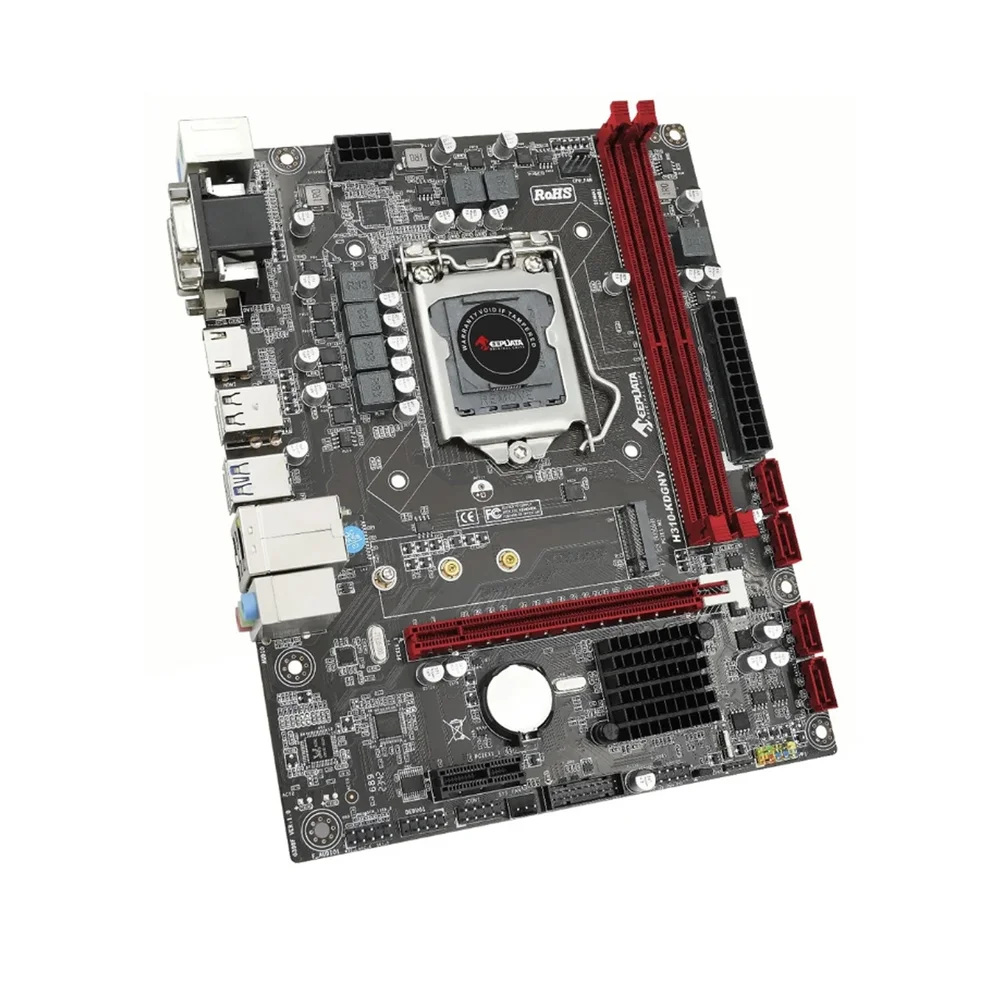 Placa Mae Intel 1151 H310 M.2 2xDDR4 HDMI/vga H310-kdgnv Keepdata Placa Mae Intel 1151 H310 M.2 2xDDR4 HDMI/vga H310-kdgnv Keepdata