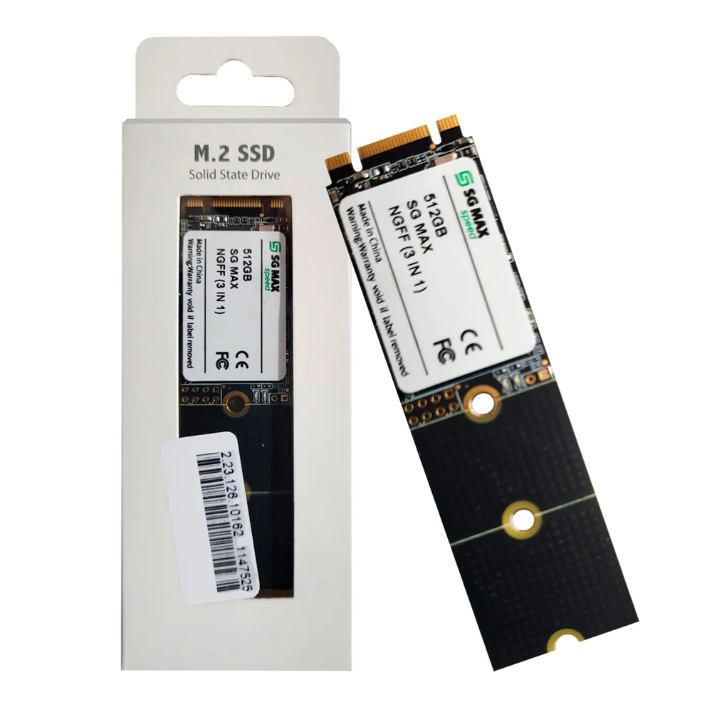 SSD 512gb M.2 Sata 560mbs Leit 500mbs Grav 2242/2260/2280 Sgm512mst3x1 Sgmax