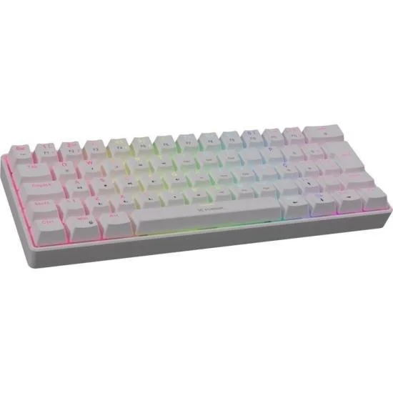 Teclado Mecânico Fortrek Gravity Air Compact Wireless Branco [f002]
