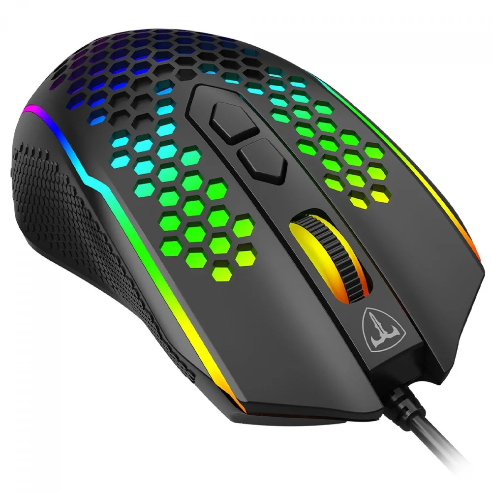Imagem 5 de 5 do produto Mouse Gamer T-dagger Imperial V4, RGB, 10000 Dpi, 10 Botões, Preto, T-tgm310RGB V4