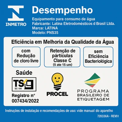 Purificador De Água Latina Pn535 — foto 8