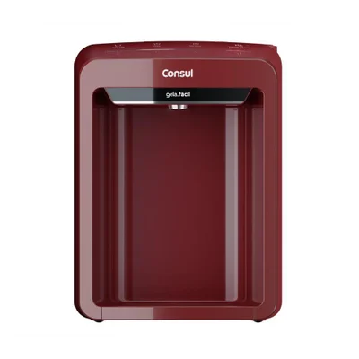 Purificador De Água De Bancada Consul Cpb33av Filtragem Classe A Água Gelada Vermelho Bivolt