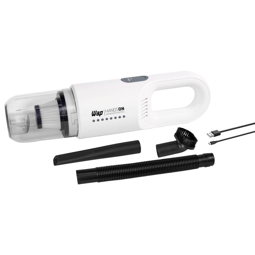 Aspirador De Pó Portátil A Bateria Wap Handson - Carregador Bivolt