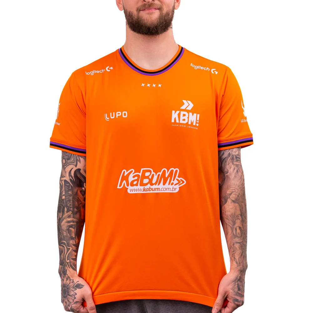 Imagem 5 de 5 do produto Lupo Camisa KaBuM! IDL Oficial 2025, Tamanho M - Laranja