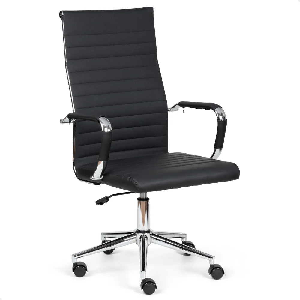 Imagem 5 de 5 do produto Cadeira Esteirinha De Escritório Presidente Charles Eames P305 Preto