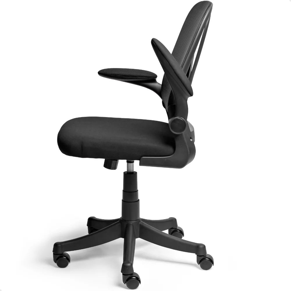Imagem 3 de 5 do produto Cadeira De Escritório Diretor Preta Giratória Com Tela Mesh P210