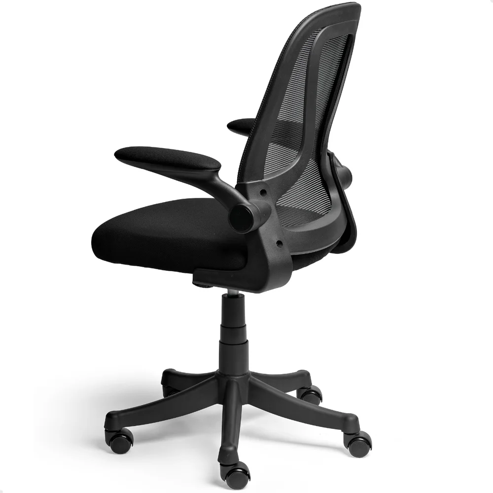 Imagem 4 de 5 do produto Cadeira De Escritório Diretor Preta Giratória Com Tela Mesh P210