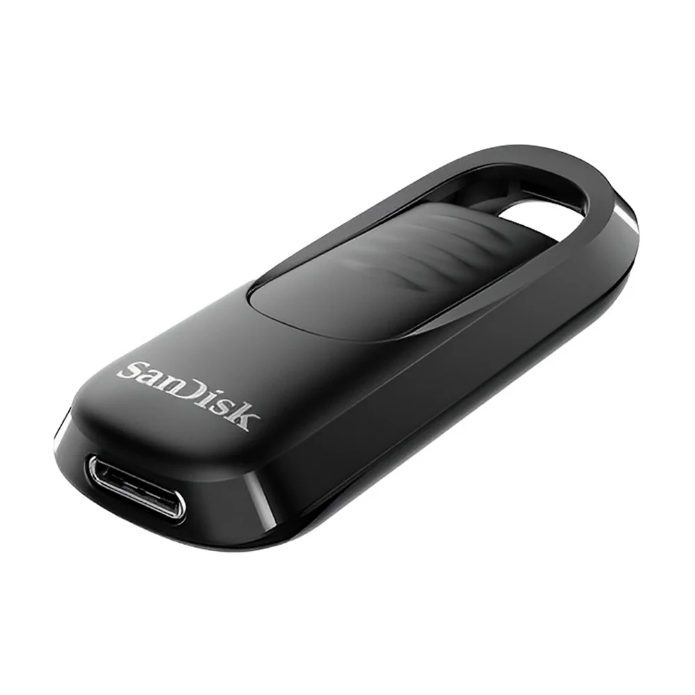 Imagem 5 de 5 do produto Pen Drive Sandisk 128GB Usb C 3.2 Ultra Slider Preto
