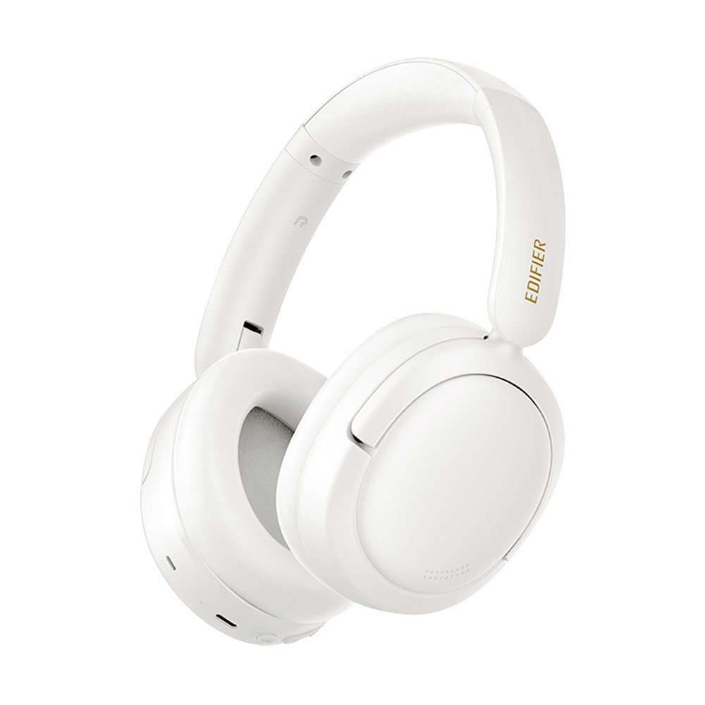 Fone Bluetooth 5.4, Dobrável, Bateria até 45h, Baixa latência, Chamadas com IA, W800BT-SE EDIFIER - Branco
