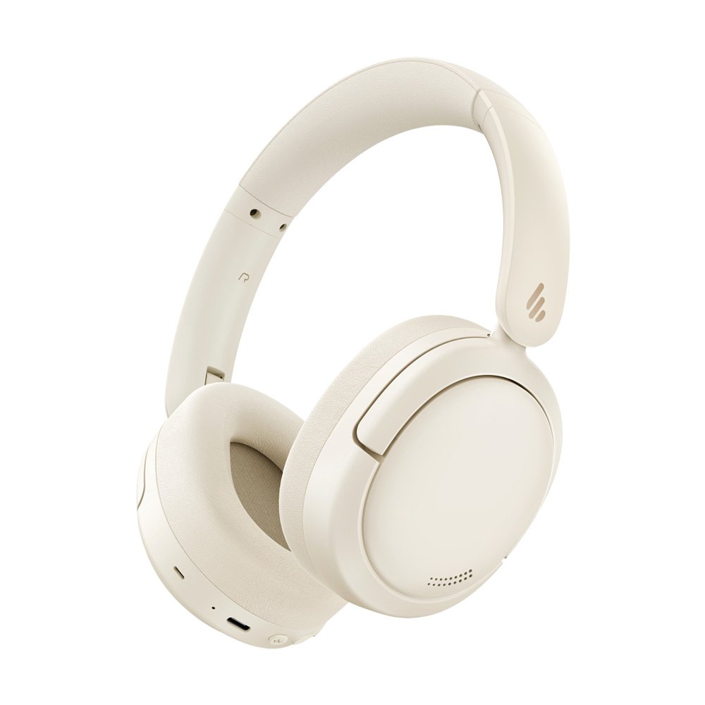 Fone W800bt Pro Edifier, Cancelamento De Ruído, Hi-res, Bateria 45h, Bluetooth 5.4 - Marfim
