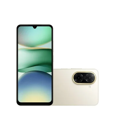 Smartphone Redmi A5 Dourado, 128GB, 4gb, Tela 6.88", Câmera 32mp+qvga
