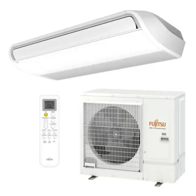 Ar Condicionado Inveter Fujitsu Teto 35000 Btus Quente E Frio 380v R-32