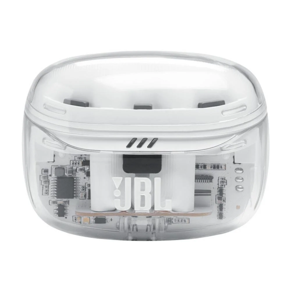Fone De Ouvido Bluetooth Jbl Tune Beam 2 Com Transparência Branco Fone De Ouvido Bluetooth Jbl Tune Beam 2 Com Transparência Branco