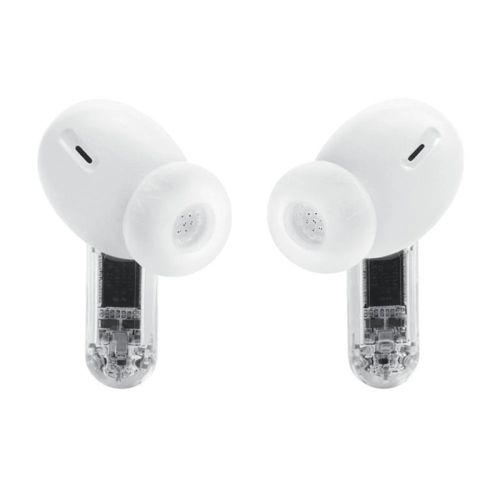 Fone De Ouvido Bluetooth Jbl Tune Beam 2 Com Transparência Branco Fone De Ouvido Bluetooth Jbl Tune Beam 2 Com Transparência Branco