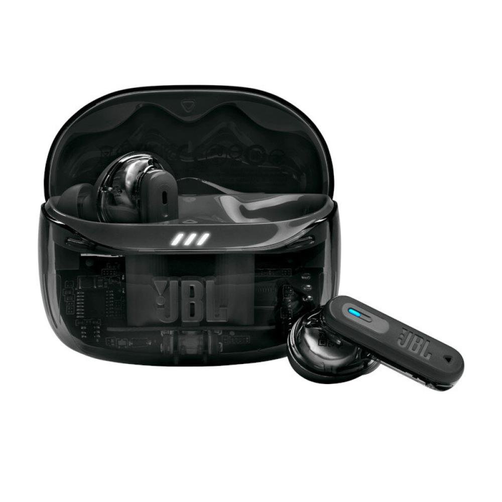 Fone De Ouvido Bluetooth Jbl Tune Beam 2 Com Transparência Preto