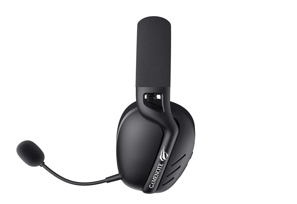 Imagem 5 de 5 do produto Headset Gamer Havit Quad-mode Fuxi-h6, Wireless, Bluetooth, Usb, 3.5mm, Drivers De 40mm, Preto, Fuxi H6-blk