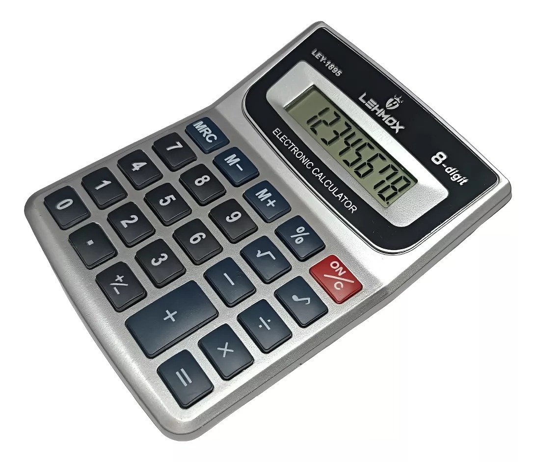 Calculadora Digital 8 Digitos Multi Função Lehmox - Ley 1895