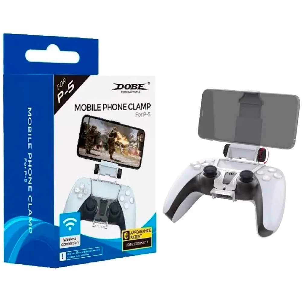 Suporte De Celular Para Controle Ps5 Dual Sense Ajustável Suporte De Celular Para Controle Ps5 Dual Sense Ajustável