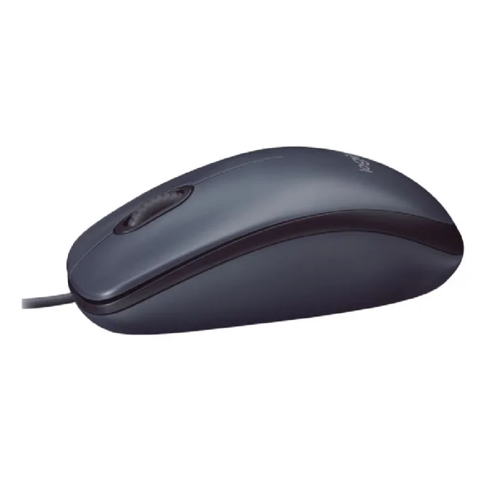 Imagem 2 de 5 do produto Mouse Logitech M90 3 Botões 1000dpi C/fio Preto