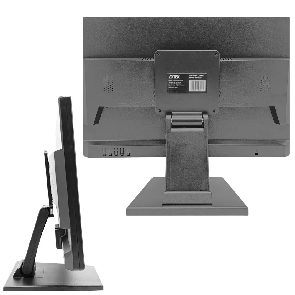 Monitor LED 19 " Touchscreen Full HD 75hz 5ms HDMI VGA USB Aitek - SIGMA-MT191MT LITE Monitor LED 19 " Touchscreen Full HD 75hz 5ms HDMI VGA USB Aitek - SIGMA-MT191MT LITE