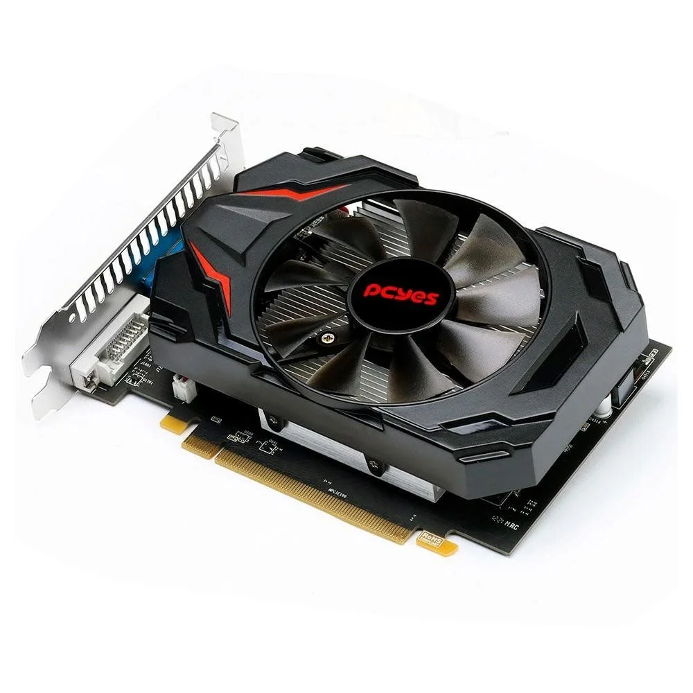 Imagem 2 de 4 do produto Placa De Video 4gb Radeon - R7 250 - PCyes - GDDR5 - 128 Bits Single - Fan - Pjr7250x4gb