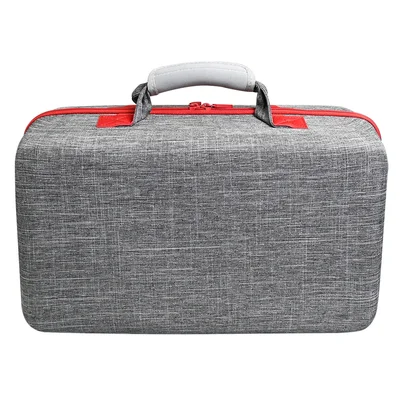 Bolsa Premium Mochila Transporte Para Ps5 Pro Bag Cinza