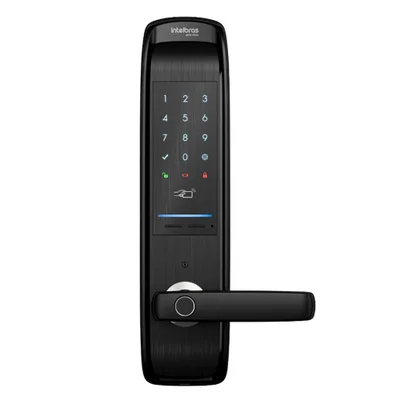 Fechadura Digital De Embutir Mfv 7000 Preta - Intelbras - Na