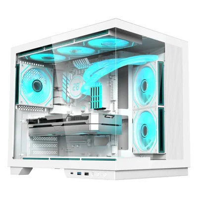 Gabinete Gamer Fortrek Clarity Max Branco