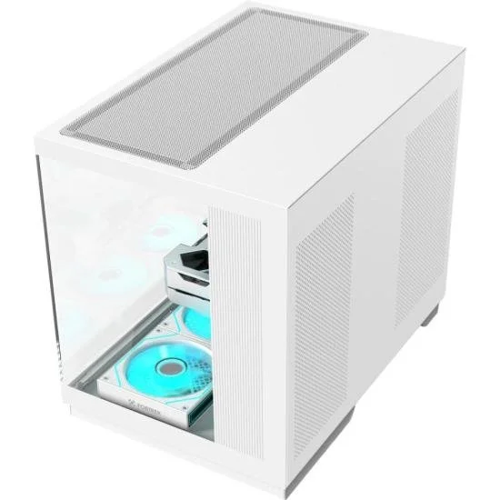 Imagem 4 de 5 do produto Gabinete Gamer Fortrek Clarity Max Branco