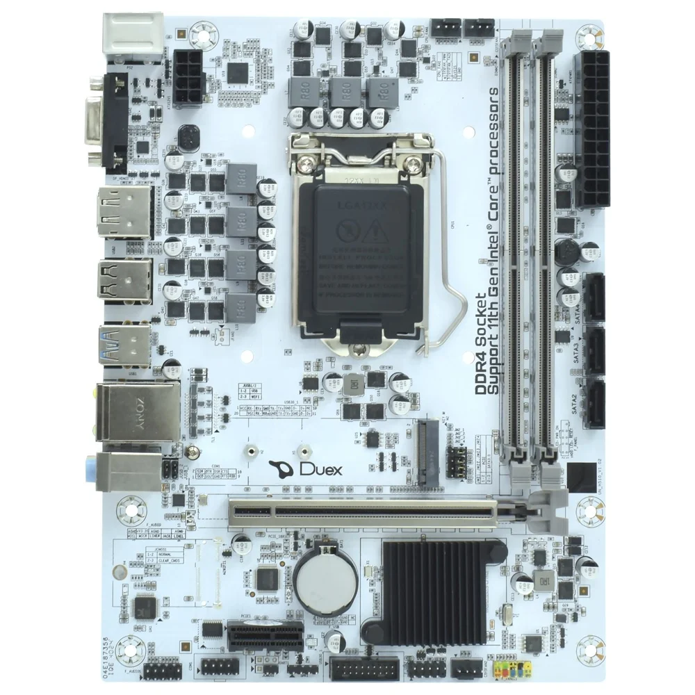 Placa-Mãe Duex Dx H510 Pro, LGA 1200, M.2, DDR4, LAN, HDMI, VGA, DP - DXMBH510GPRO 7
