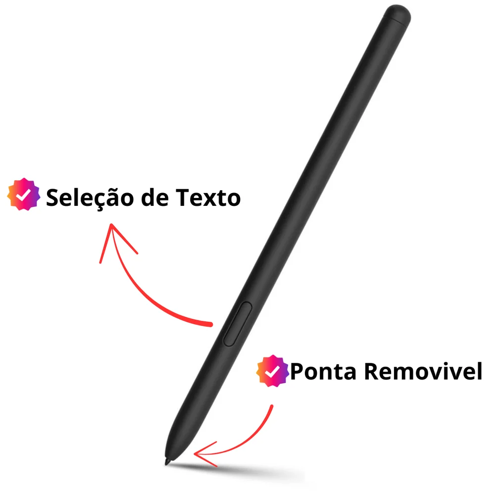 Imagem 2 de 5 do produto Caneta Stylus Touch Para Samsung Galaxy Tab S7 S7+ S7 Fe