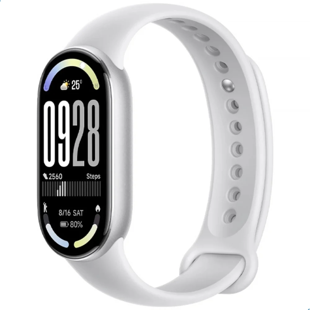 Imagem 3 de 5 do produto Relógio Smartwatch Smartband Xiaomi Mi Band 10 Global Cor:prata
