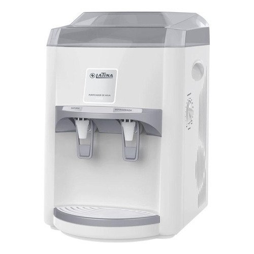 Purificador De Agua Refrigerada E Quente Latina Xpa375 Branco Com Detalhe Prata 220v/60hz - Ltxpa375ag2s