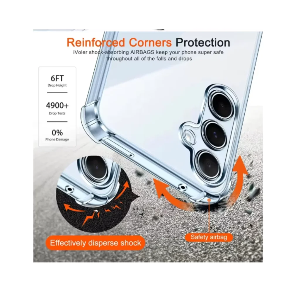 Imagem 4 de 5 do produto Kit Película Frontal 3d + Capa Silicone Para  Galaxy A16 5g