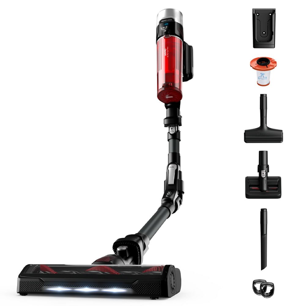 Aspirador De Pó Sem Fio Arno X-force Flex 9.60 Com 450ml - Rh20