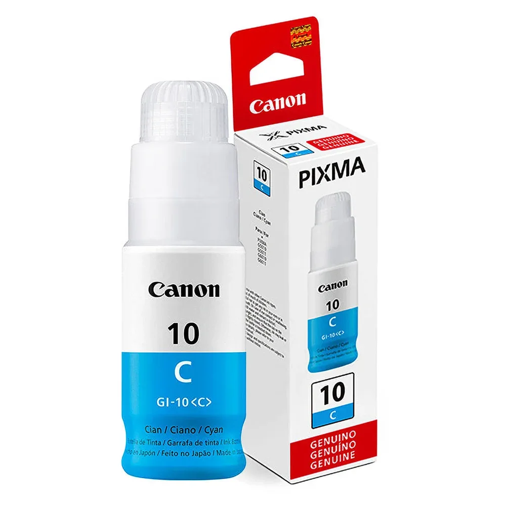 Imagem 3 de 5 do produto Kit 4 Refis De Tinta Impressora 10 Mega Tank Gi-10