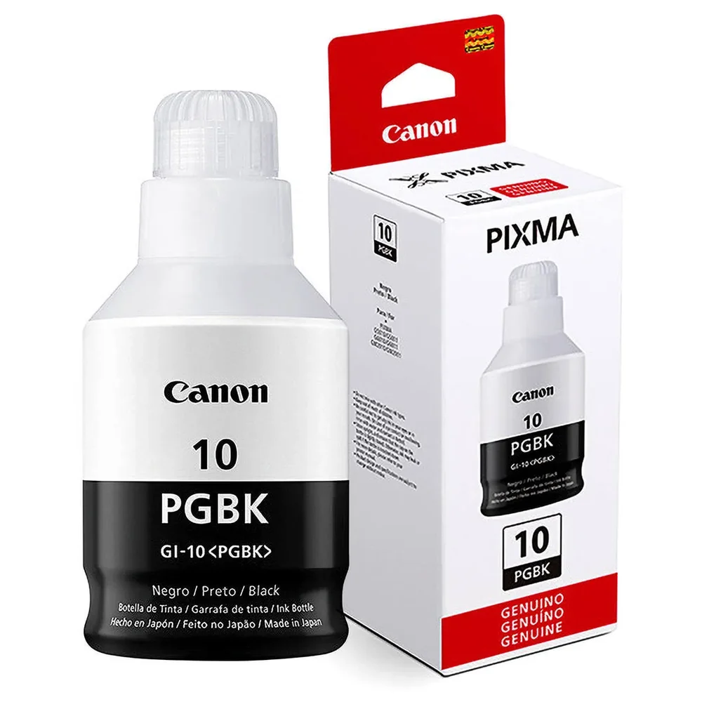 Imagem 4 de 5 do produto Kit 4 Refis De Tinta Impressora 10 Mega Tank Gi-10