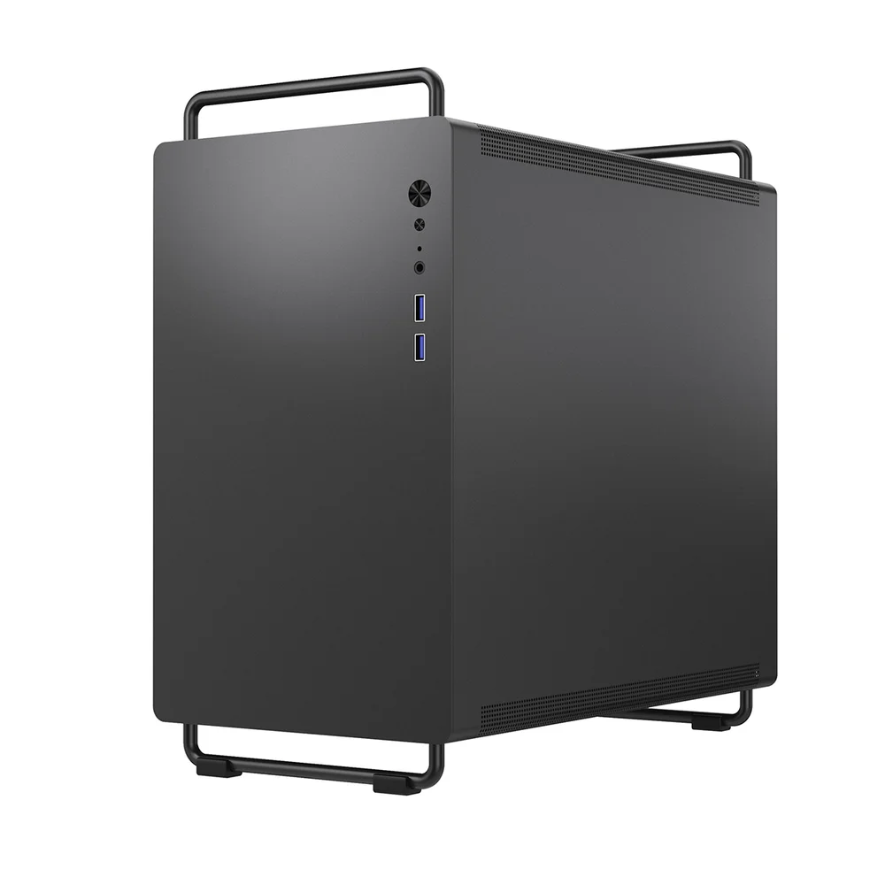Imagem 3 de 5 do produto Gabinete Gamer Bg-056 Tiny Pro Preto Bluecase Vidro